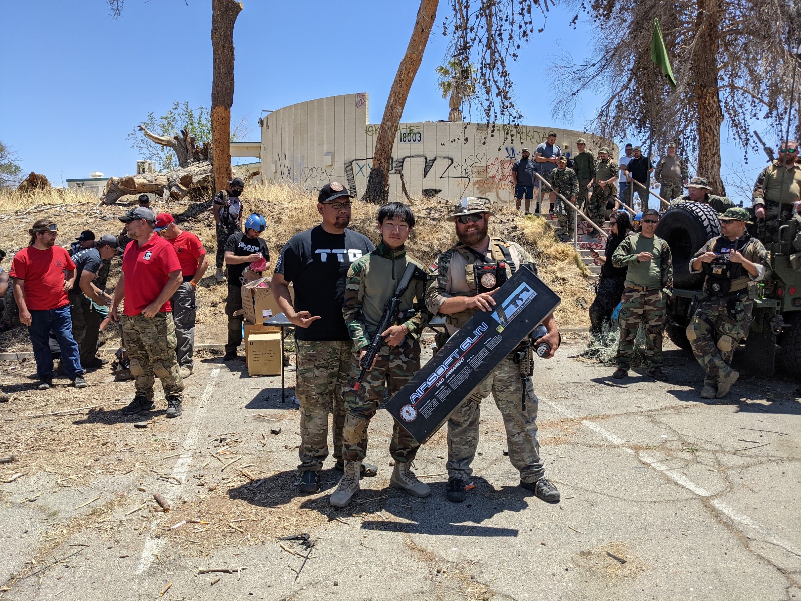 Operation Lion Claws Raffle Gun Winner