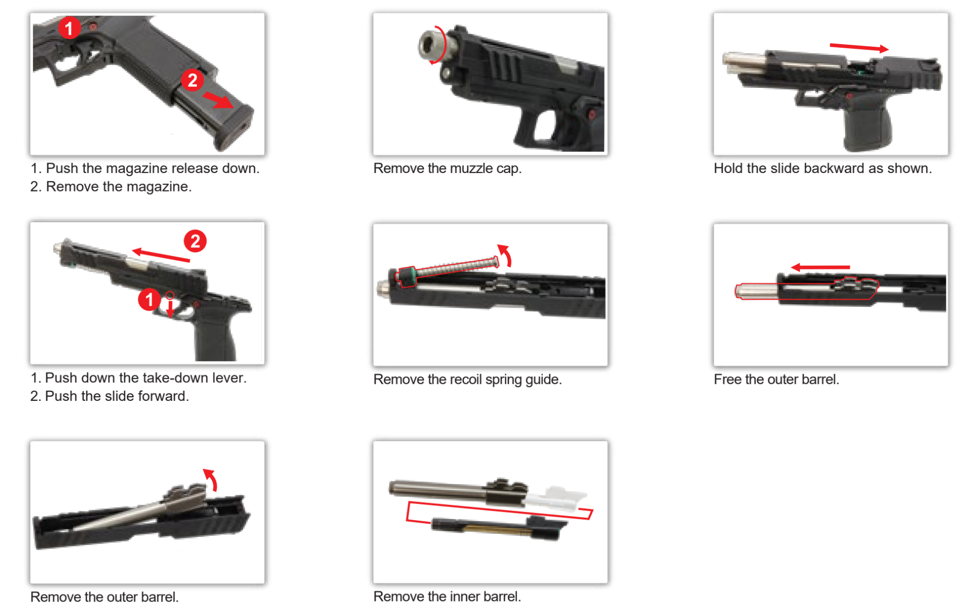 GTP 9 Disassembly Process